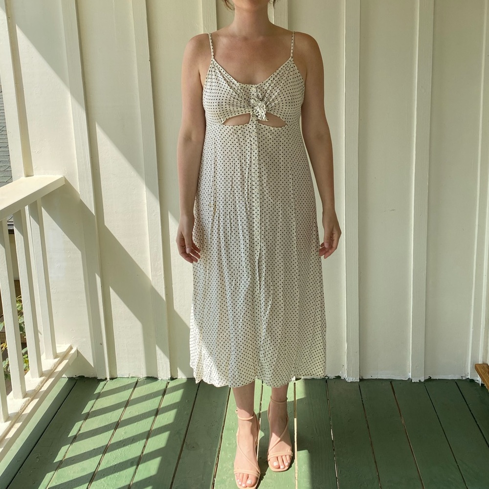 White Summer Dress from Topshop